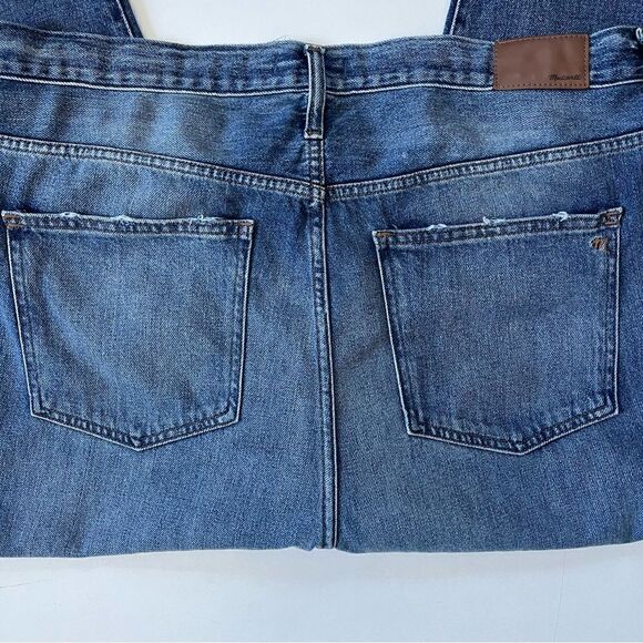Madewell The Momjean in Downey Wash 35 - Picture 12 of 14